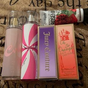 Perfume body spray cram bundle